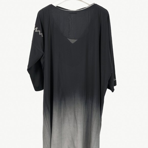 Annette Gortz SS/16 Caya Black & Grey Gradient Silk Mini Dress - Picture 3 of 11